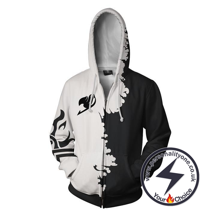 Fairy Tail Gray Zip Up Hoodie Jacket